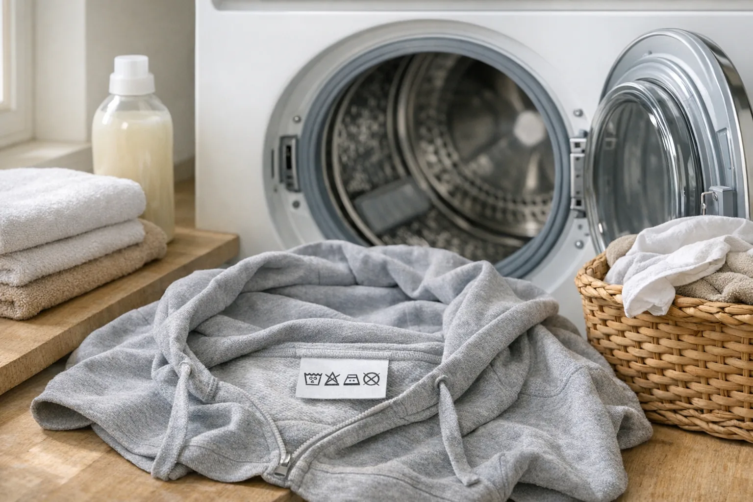 Czy można suszyć bluzę w suszarce bez ryzyka skurczenia